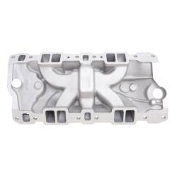 Edelbrock - Edelbrock 2703 Performer EPS Intake Manifold w/Oil Fill Tube Small-Block Chevy - Image 2