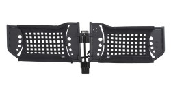 Body Armor 4x4 - Body Armor 5145 Black Wall Mount Door Storage Bar for Jeep Wrangler/Gladiator - Image 1