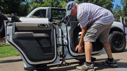 EZ4x4 - EZ4x4 5121 0084 Aluminum 2Dr Storage Cart Silver 21-25 Bronco 4Dr - Image 4