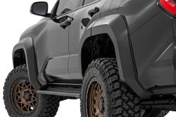 Rough Country Suspension Systems - Rough Country S-T12511 Sport Fender Flares Black for 25+ Toyota 4Runner - Image 1
