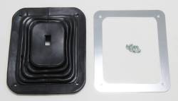 Trans-Dapt Performance - Trans-Dapt 9630 Floor Shift Boot 5.625" x 6.75" w/Chrome Frame - Image 1