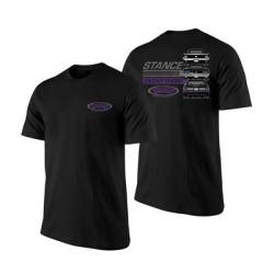 Detroit Speed - Detroit Speed 990150XL Ford Mustang Stance Is Everything 2.0 T-Shirt - Image 1