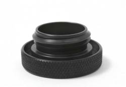 Perrin Performance - Perrin Performance PSP-ENG-711BK Oil Filler Cap Round - Image 1