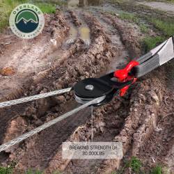 Overland Vehicle Systems - Overland Vehicle Systems 19139905 Snatch Block Heavy Duty Pulley Universal - Image 7