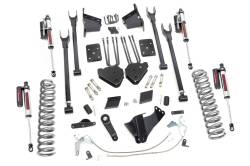 Rough Country 6" 4-Link Lift Kit 11-14 F250 Super Duty Diesel 4WD 53250