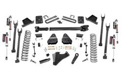 Rough Country Suspension Systems - Rough Country 52651 6" 4-Link Lift Kit for 17-22 F250/F350 Super Duty Diesel 4WD - Image 1