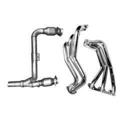 BBK Performance Parts - BBK Performance 40500 1.625" Long Tube Headers for 07-11 Jeep Wrangler JK 3.8L - Image 124