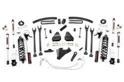 Rough Country Suspension Systems - Rough Country 58858 6" 4-Link Lift Kit for 08-10 F250/F350 Super Duty Gas 4WD - Image 1