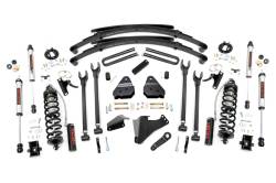 Rough Country Suspension Systems - Rough Country 58258 6" 4-Link Lift Kit for 05-07 F250/F350 SD Diesel 4WD - Image 1