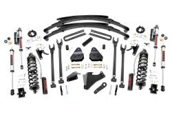 Rough Country Suspension Systems - Rough Country 58259 6" 4-Link Lift Kit for 05-07 F250/F350 SD Diesel 4WD - Image 1