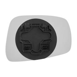 Burco - Burco 4043RSG Left Door Side View Mirror Glass w/Mount for Nissan/Suzuki - Image 1
