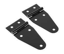 Kentrol - Kentrol 50402 Black Hood Hinge Pair for 55-95 Jeep Wrangler CJ & YJ - Image 3