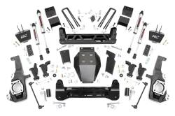 Rough Country Suspension Systems - Rough Country 111070 5" V2 Suspension Lift Kit for 20-26 Silverado/Sierra HD 4WD - Image 1