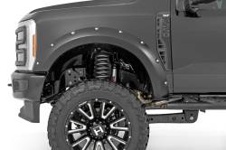 Rough Country Suspension Systems - Rough Country F-F20231-RCGB Pocket Fender Flares Black for 23-26 Ford F250/F350 - Image 5