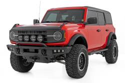 Rough Country Suspension Systems - Rough Country LED Backlit Running Boards Black 21-25 Ford Bronco 4DR 55008 - Image 3