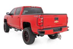 Rough Country Suspension Systems - Rough Country RCC1489CCB 3" Drop Step Nerf Bars Black for Silverado/Sierra Crew - Image 5