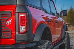 Rough Country Suspension Systems - Rough Country Trail Cladding Rear Corner Guards Black 21-25 Bronco TC13029 - Image 6