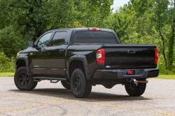 Rough Country Suspension Systems - Rough Country RCT0786CCB 3" Drop Step Nerf Bars Black for 07-21 Tundra CrewMax - Image 5
