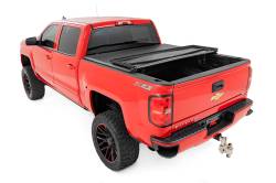 Rough Country Suspension Systems - Rough Country Soft Tri-Fold Tonneau Cover 14-19 Silverado/Sierra 5.8' 41214550A - Image 3