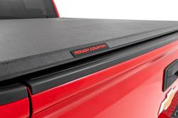 Rough Country Suspension Systems - Rough Country Soft Tri-Fold Tonneau Cover 14-19 Silverado/Sierra 5.8' 41214550A - Image 6