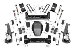 Rough Country Suspension Systems - Rough Country 110870 5" V2 Suspension Lift Kit for 20-26 Silverado/Sierra HD 4WD - Image 1