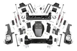 Rough Country Suspension Systems - Rough Country 111130 7" Suspension Lift Kit for 20-26 Silverado/Sierra HD 4WD - Image 1