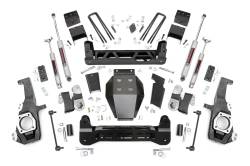 Rough Country Suspension Systems - Rough Country 110830 5" Suspension Lift Kit for 20-26 Silverado/Sierra HD 4WD - Image 1