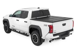 Rough Country Suspension Systems - Rough Country 47410600B Lo-Pro Hard Folding Tonneau Cover for 24-26 Tacoma 6' - Image 3