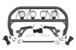 Rough Country Suspension Systems - Rough Country Front Bumper Nudge Bar w/LEDs-Black 21-24 Bronco Sport 51158 - Image 1