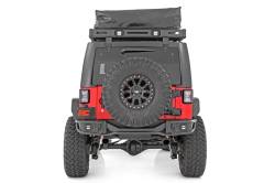 Rough Country Suspension Systems - Rough Country Tubular Black Rear Bumper for Jeep Wrangler JK 10649 - Image 5
