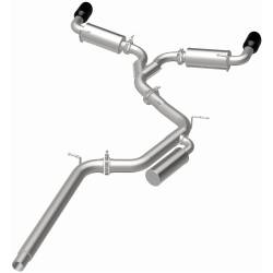 MagnaFlow Exhaust Products - MagnaFlow 19622 NEO Black Chrome Tips Cat-Back System for 22-25 Volkswagen GTI - Image 2