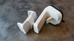 DashCrab - DashCrab DCD201 Duet One Touch Windshield Dashboard Universal Car Mount White - Image 5