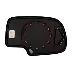 Burco - Burco 2734HSRSG Left Door Mirror Glass Assembly w/Backer for Cadillac/Chevy/GMC - Image 1