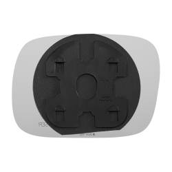 Burco - Burco 3604RSG Right Door Glass Mirror Assembly w/Backer for 97-01 Jeep Cherokee - Image 1
