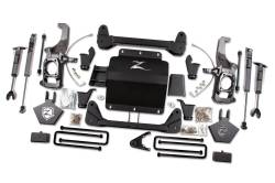 Zone Offroad - Zone Offroad ZONC12F 5" Suspension Lift Kit FOX Shocks Silverado/Sierra HD - Image 2