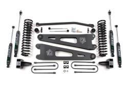 Zone Offroad 4" Suspension Lift Kit Zone Shocks F250/F350 SD 4WD Gas ZONF22N