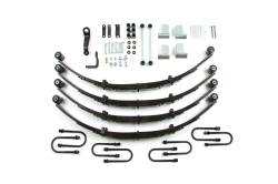 Zone Offroad 4" Suspension Lift Kit Zone Nitro Shocks for Wrangler YJ ZONJ28N