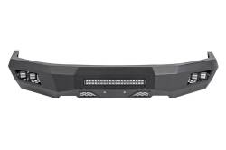Rough Country Suspension Systems - Rough Country Heavy Duty Black Front Bumper 15-17 Ford F150 10770 - Image 4