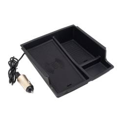 IAG Performance - IAG Performance IAG-ACC-F3139 I-Line Armrest Organizer w/Wireless Charging Pad - Image 2