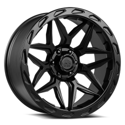 Lock Off-Road - Lock Off-Road Wheel MATRIX-221021MB MATRIX 22X10 5x5.0/5.5 -18mm Matte Black - Image 1