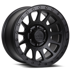 Lock Off-Road - Lock Off-Road Wheel YOSEMITE-7957MB Yosemite 17X9 5x5.0 0mm Matte Black - Image 1