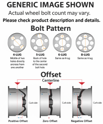 Lock Off-Road - Lock Off-Road Wheel YOSEMITE-7969MB YOSEMITE 17X9 6x5.5 0mm Matte Black - Image 2