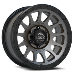 Lock Off-Road - Lock Off-Road Wheel YOSEMITE-7969MGMBR YOSEMITE 17X9 6x5.5 0mm Gray - Image 1
