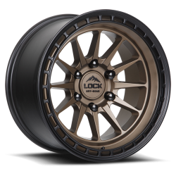 Lock Off-Road - Lock Off-Road Wheel BAJA-7957MRMBR BAJA 17X9 5x5.0 0mm Bronze - Image 1