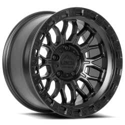 Lock Off-Road - Lock Off-Road Wheel COMBAT-7957MB12N Combat 17x9 5x5.0 -12mm Matte Black - Image 1