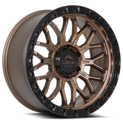 Lock Off-Road - Lock Off-Road Wheel COMBAT-7957MRMBR12N COMBAT 17X9 5x5.0 -12mm Bronze - Image 1