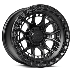Lock Off-Road - Lock Off-Road COMMANDO-2169MB Commando 20X10 6x5.5 -18mm Matte Black/Black - Image 1