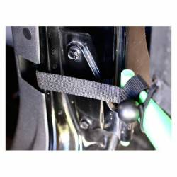 Steinjager - Steinjager Tube Door Limit Straps Rear Black for Wrangler JKJ0041623 - Image 2
