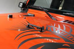 Kentrol - Kentrol 80535 Textured Black Footman Loop for 07-18 Jeep Wrangler JK - Image 9