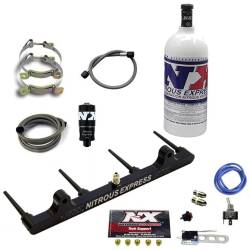Nitrous Express - Nitrous Express 62201-1.0P Billet Spray Bar System for Hayabusa w/1lb Bottle - Image 1